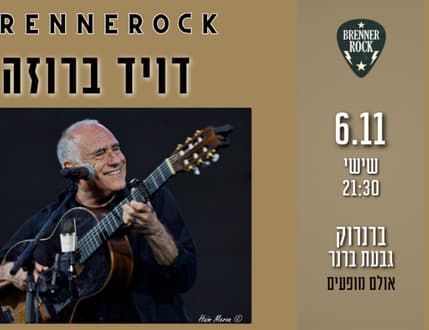 Image 1 for דויד ברוזה – הגיטרה, השירים והלהיטים